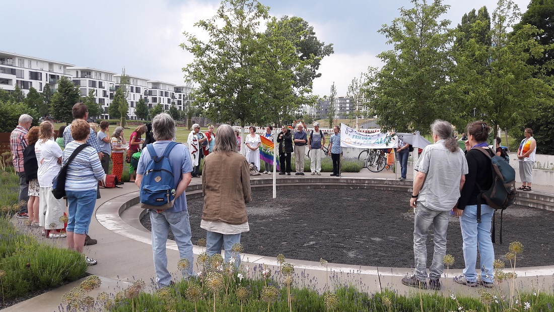 Friedensklangweg Garten der Religionen