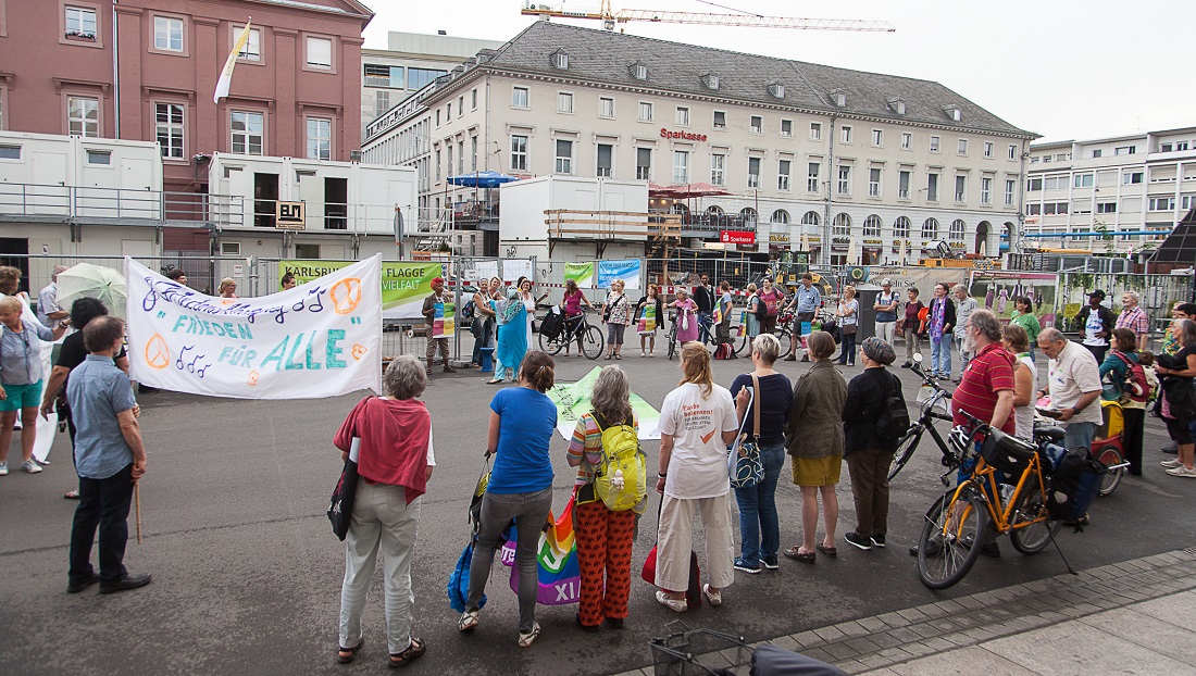 Friedensklangweg Marktplatz